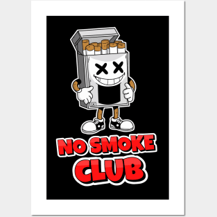 No Smoke Club | Smoke-Free Lifestyle Posters and Art